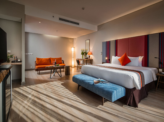 Không gian nghỉ dưỡng hiện đại, tinh tế và sang trọng