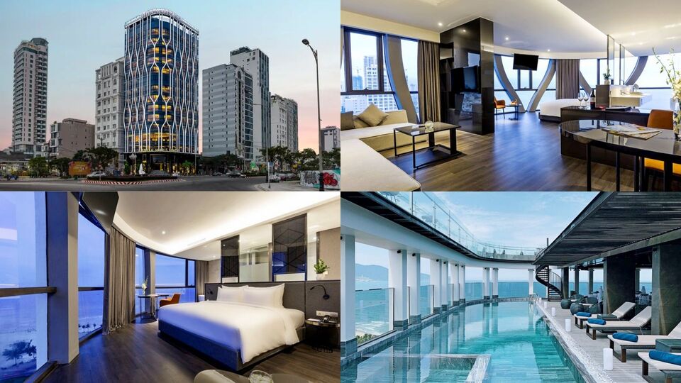 Top 20 khách sạn Đà Nẵng giá rẻ, gần biển, có hồ bơi, view sông Hàn