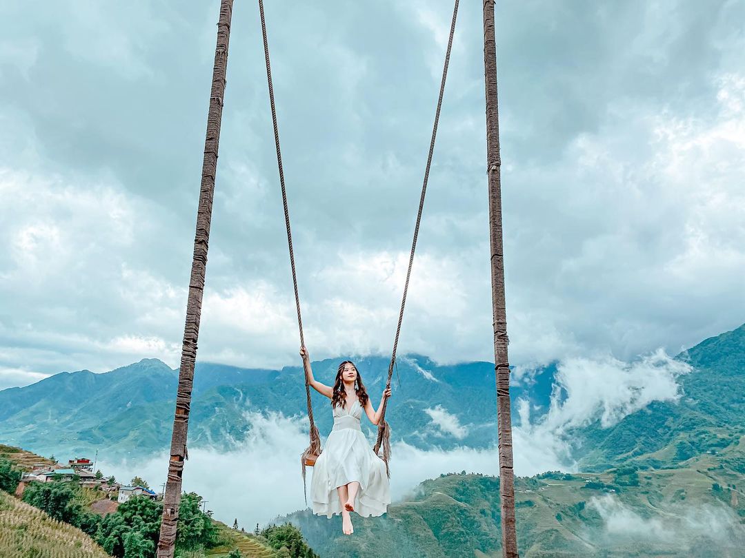Một góc check in của Secret Garden. Hình: Tạ Xuân Hương