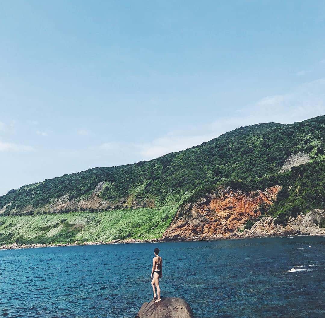 Vẻ đẹp hoang sơ của Ghềnh Bàng. Hình: @catty_hang